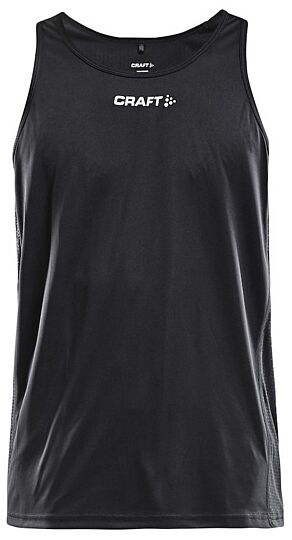 Craft Rush Singlet Heren Black