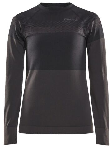 Craft Warm Intensity Cn Ls Dames Black/Titanium