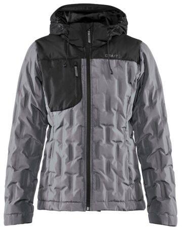 Craft Hybrid Puffy Jacket Dames Titanium/Black