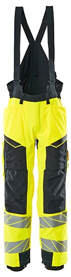 Mascot 19090-449 Winterbroek Hi-Vis Geel/Donkermarine