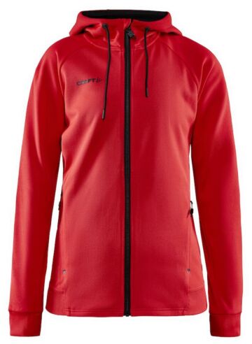 Craft Adv Unify Fz Hood Dames Bright Red
