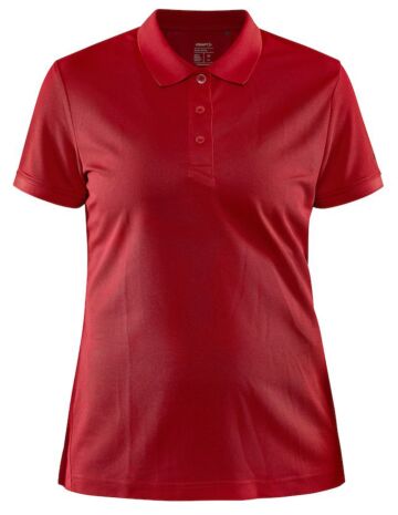 Craft Adv Unify Fz Polo Shirt Dames Bright Red