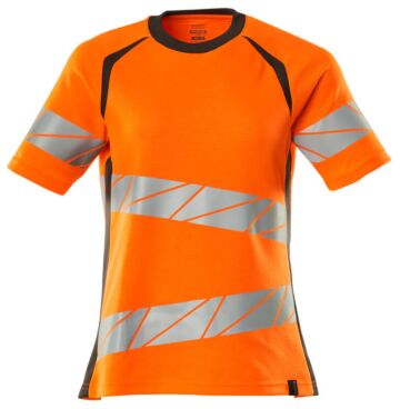 Mascot 19092-771 Dames T-shirt Hi-Vis Oranje/Donkerantraciet