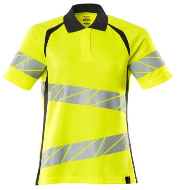 Mascot 19093-771 Dames Poloshirt Hi-Vis Geel/Donkermarine