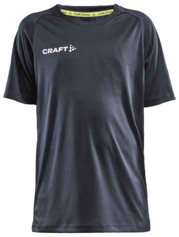 Craft Evolve Tee Jr Kinderen Asphalt