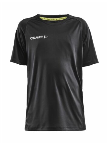 Craft Evolve Tee Jr Kinderen Black