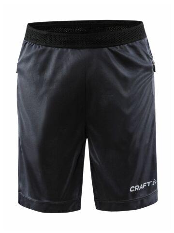 Craft Evolve Zip Pocket Shorts Jr Kinderen Asphalt