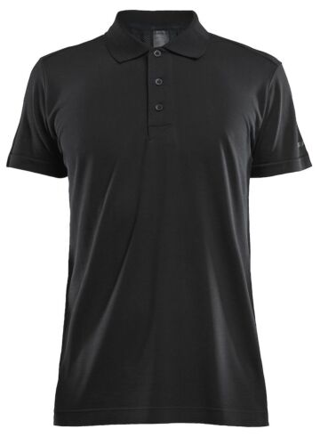 Craft Adv Essence Seamless Polo Heren Black