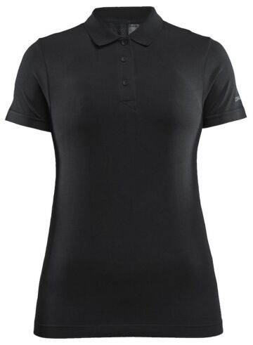 Craft Adv Essence Seamless Polo Dames Black