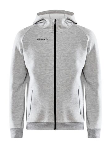 Craft Core Soul Full Zip Hood Heren Grey Melange