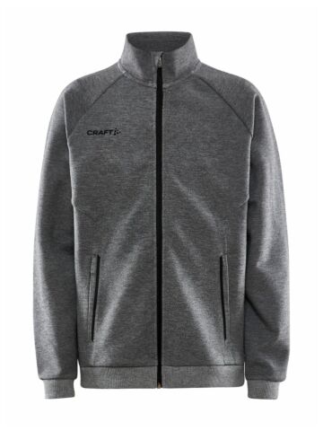 Craft Core Soul Full Zip Jacket Jr Kinderen Dk Grey Melange