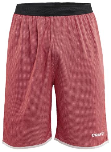 Craft Progress Reversible Basket Shorts Heren Bright Red/White
