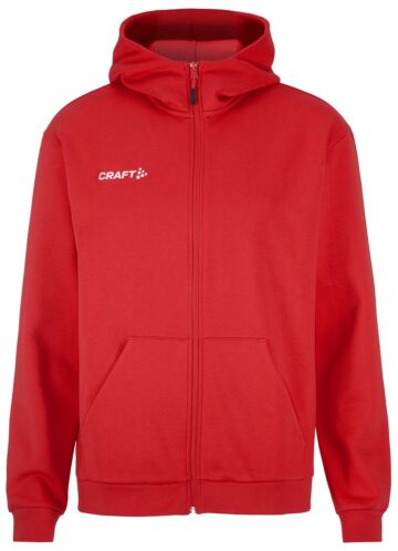 Craft Community 2.0 Logo Fz Hoodie Heren Bright Red