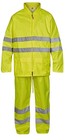 F. Engel 1916 Safety Rainwear Suit Yellow