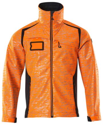 Mascot 19202-291 Softshell jas Hi-Vis Oranje/Donkermarine