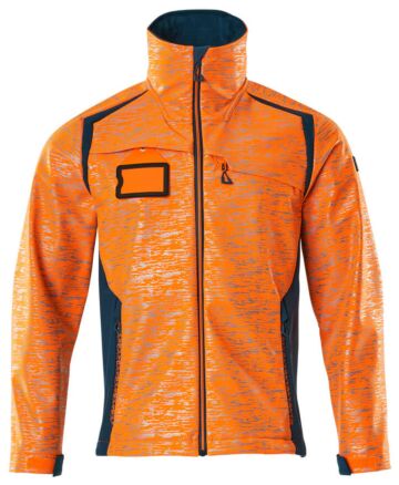 Mascot 19202-291 Softshell jas Hi-Vis Oranje/Donkerpetrol