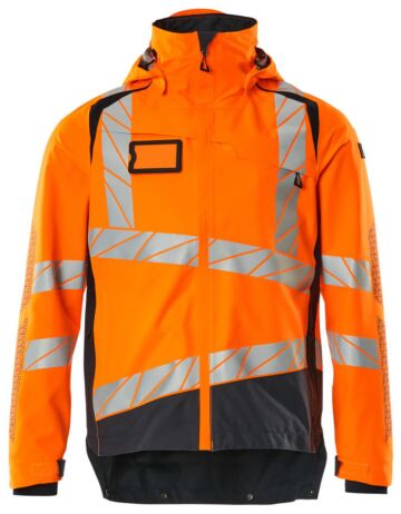 Mascot 19301-231 Shell jas Hi-Vis Oranje/Donkermarine