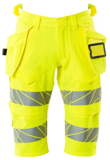 Mascot 19349-711 Shorts, lange met spijkerzakken Hi-Vis Geel