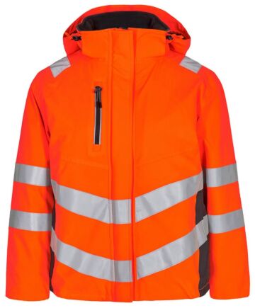 F. Engel 1943 Safety Ladies Winter Jacket Orange/Anthracite