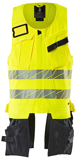 Mascot 19589-711 Gereedschapsvest Hi-Vis Geel/Donkermarine