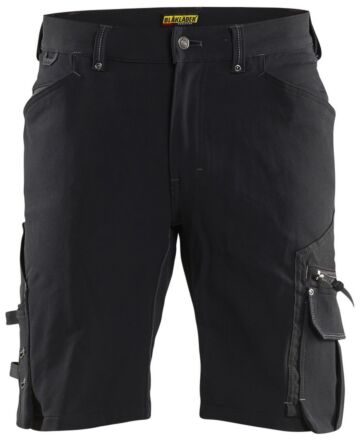 Blåkläder 1987-1644 Short 4-weg stretch Zwart