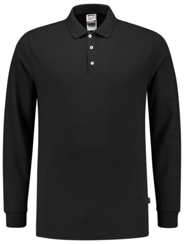 Tricorp 201017 Poloshirt Slim Fit 210 Gram Lange Mouw Zwart