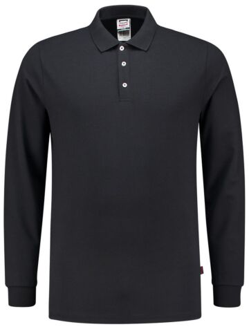 Tricorp 201017 Poloshirt Slim Fit 210 Gram Lange Mouw Marineblauw