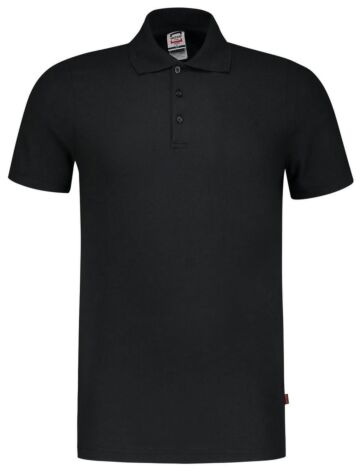 Tricorp 201020 Poloshirt Fitted 60°C Wasbaar Zwart