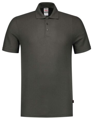 Tricorp 201020 Poloshirt Fitted 60°C Wasbaar Donkergrijs