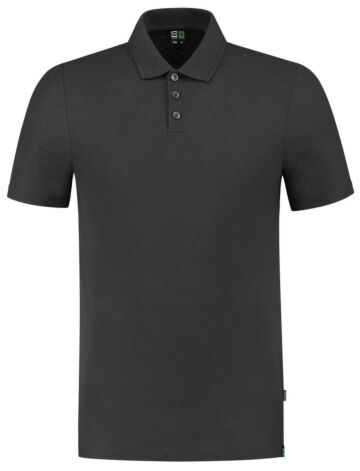 Tricorp 201701 Poloshirt Fitted Rewear Donkergrijs