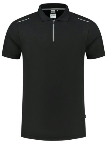 Tricorp 202703 Poloshirt Accent Zwart/Grijs
