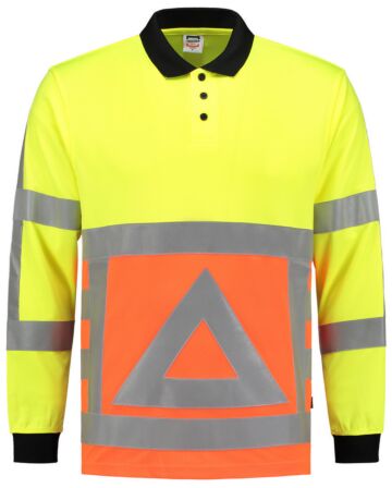 Tricorp 203002 Poloshirt Verkeersregelaar Fluor Oranje/Geel