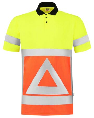 Tricorp 203011 Poloshirt Verkeersregelaar Oranje/Geel