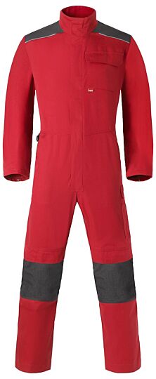 HAVEP 20320 Overall knz Shift Rood/Charcoal