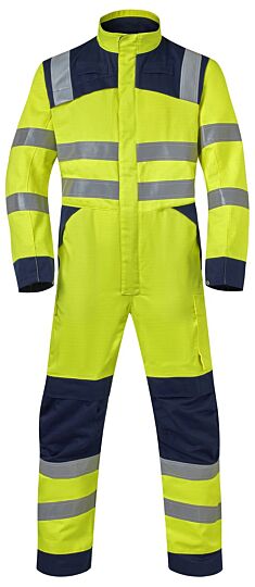 HAVEP 20432 Overall Multi Protector+ Fluo Geel/Marine