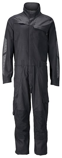 Mascot 20719-563 Overall met kniezakken Zwart