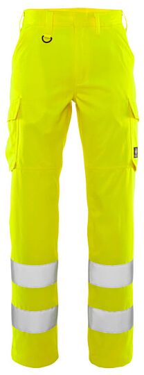 Mascot 20859-236 Broek met dijbeenzakken Hi-Vis Geel