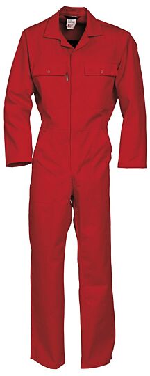 HAVEP 2090 Overall drukknoop Rood