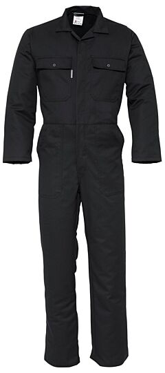 HAVEP 2096 Overall drukknoop Zwart