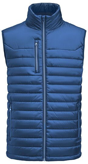 James Harvest Meadows Vest Bodywarmer Heren Blauw