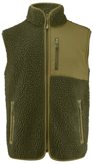 James Harvest Kingsley Bodywarmer Heren Mosgroen