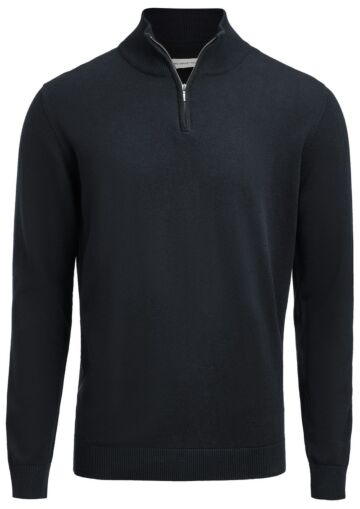 James Harvest Ashland Halfzip Gebreide Sweater Marine