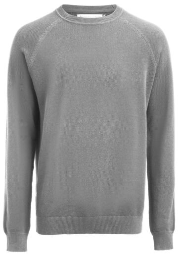James Harvest Ashland Casual Gebreide Sweater Heren Grijs Mêlée