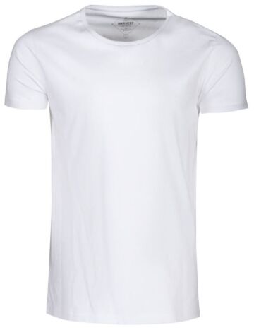 James Harvest Twoville T-Shirt Heren Wit