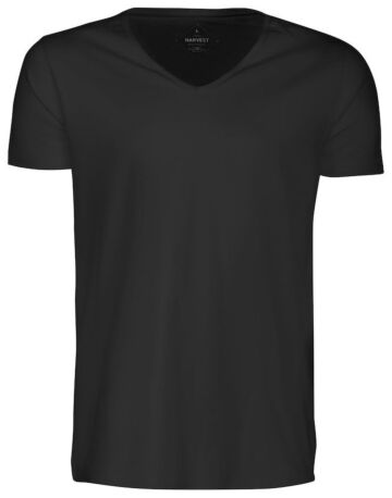 James Harvest Whailford T-Shirt Heren Zwart