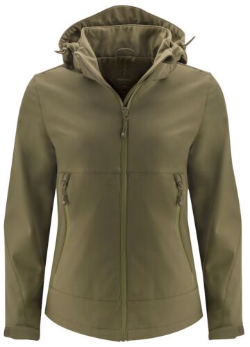James Harvest Lodgetown Softshell Jas Dames Mosgroen