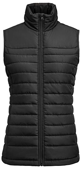 James Harvest Arches Vest Bodywarmer Dames Zwart