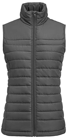 James Harvest Arches Vest Bodywarmer Dames Staalgrijs