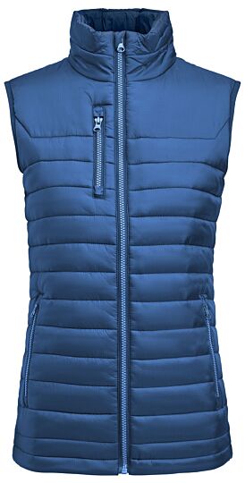 James Harvest Meadows Vest Bodywarmer Dames Blauw
