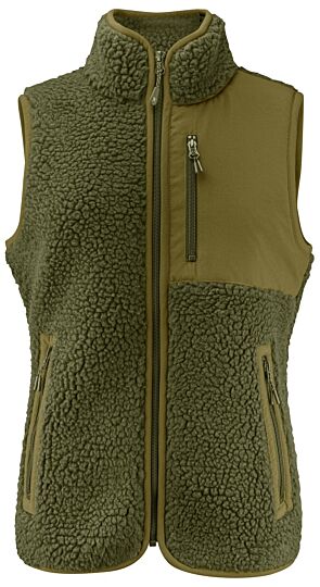 James Harvest Kingsley Bodywarmer Dames Mosgroen